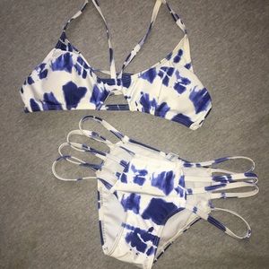 strappy bikini set